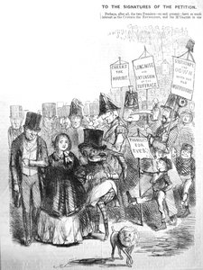 Hvordan chartistoptoget kunne have set ud, 1848