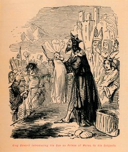 Kong Edward introducerer sin søn som prins af Wales for sine undersåtter, c1860, c1860
