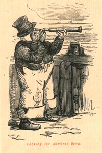 På udkig efter admiral Byng, 1897. af John Leech