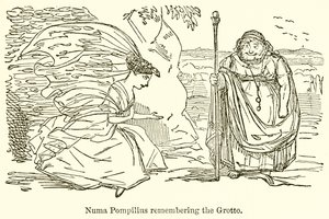 Numa Pompilius mindes grotten