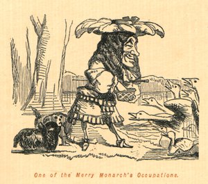 En af Merry Monarchs Occupations, 1897. af John Leech