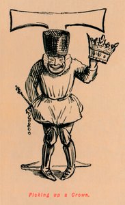 Picking up a Crown, c1860, c1860 af John Leech