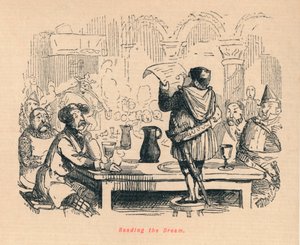 Læser drømmen, c1860, c1860 af John Leech