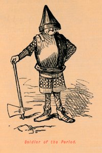 Soldat fra perioden, c1860, c1860 af John Leech