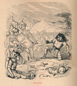 Spartacus, 1852 af John Leech