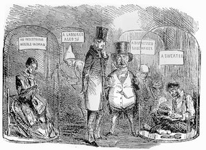 Eksemplarer fra Mr Punchs industriudstilling fra 1850 af John Leech