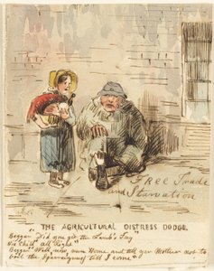 Agricultural Distress Dodge af John Leech
