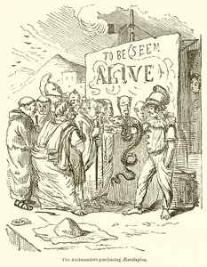 Ambassadørerne køber Aesculapius af John Leech