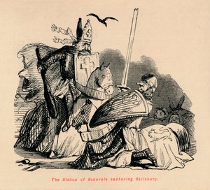 Biskoppen af Beauvais erobrede Salisbury, c1860, c1860 af John Leech