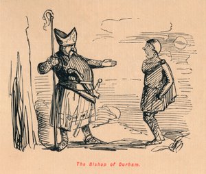 Biskoppen af Durham, c1860, c1860 af John Leech