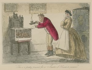 Dette er en smuk gave til en Master of Hounds at modtage af John Leech