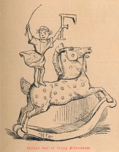 Tapre bedrift af Young Mithridates, 1852 af John Leech