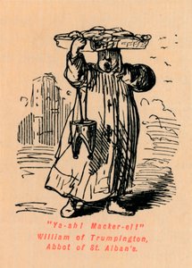Ja-ah! Macker-el! William af Trumpington, Abbed af St. Albans, af John Leech