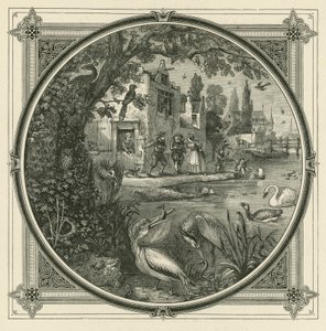 Hver fugl synger efter hans næb (gravering) af John Leighton