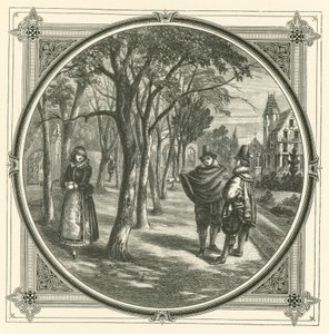 Skynd dig i ro og mag (gravering) af John Leighton