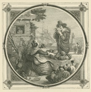 Ligesom meloner er venner at finde i rigeligt, hvoraf ikke engang en er god i tyve (gravering) af John Leighton
