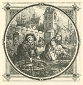 De ukyndige er såret (gravering) af John Leighton