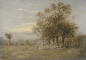 Får græsser af John Linnell