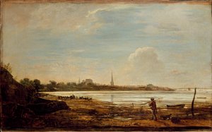Udsigt over Southampton, 1819 af John Linnell