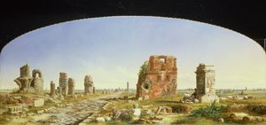 The Appian Way, 1869 af John Linton Chapman