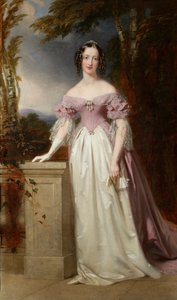 Portræt af Blanche Georgiana Howard, grevinde af Burlington