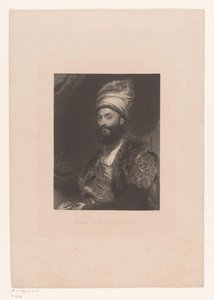 Portret af Mirza Abolhassan Khan Ilchi Mirza Abul Hassan Khan / (Den persiske ambassadør) (titel på objektet) af John Lucas