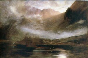 Loch Coriusk, Isle of Skye af John MacWhirter