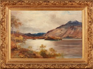 Loch Katrine (olie på lærred) af John MacWhirter