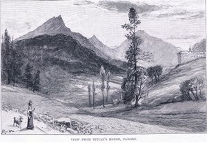 Udsigt fra Titians hus, fra The Magazine of Art 1893, Cassell and Company af John MacWhirter