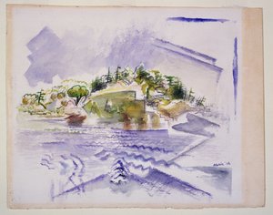 Hjorteøen af John Marin