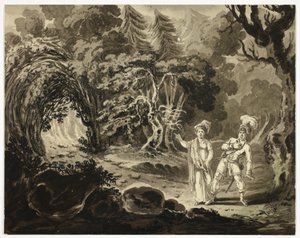 Scene fra Opera af John Martin