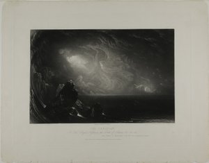 Skabelsen, fra illustrationer af Bibelen af John Martin