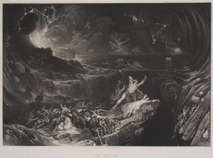 Syndfloden af John Martin