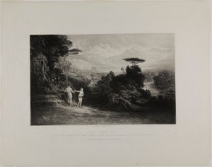 Menneskets fald, fra illustrationer af Bibelen af John Martin