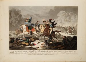 Bonapartes flugt fra slaget ved Krasnoi, 1814