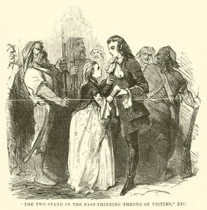 Illustration til A Tale of Two Cities af Charles Dickens af John McLenan