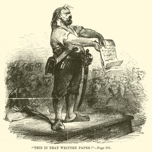 Illustration til A Tale of Two Cities af Charles Dickens