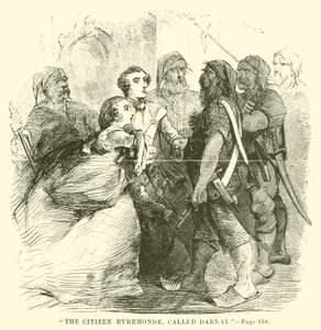 Illustration til A Tale of Two Cities af Charles Dickens