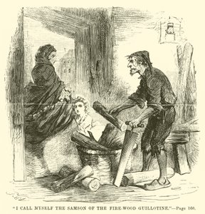Illustration til A Tale of Two Cities af Charles Dickens af John McLenan