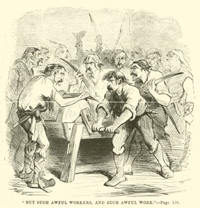 Illustration til A Tale of Two Cities af Charles Dickens af John McLenan