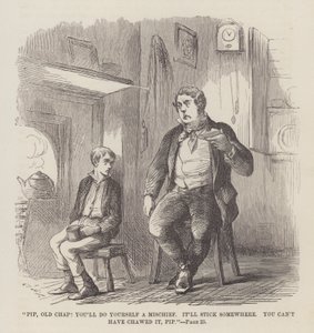 Illustration til store forventninger af John McLenan