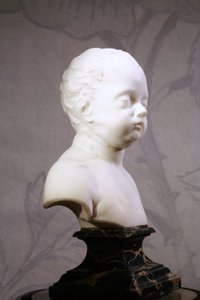 Buste af Lord Harley, ca. 1725 (marmor)