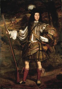 A Highland Chieftain: Portræt af Lord Mungo Murray