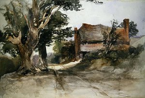Et gammelt sommerhus ved Tunbridge Wells