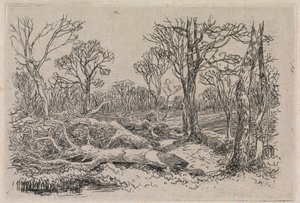 Fældet tømmer, Burningham