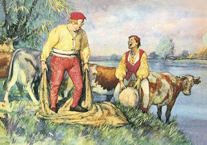 Store Claus og Lille Claus af John Millar Watt