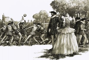 Dronning Elizabeth I var forfærdet over den brutale sport af John Millar Watt