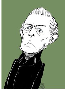 Franz Berwald - karikatur af den svenske komponist