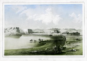 Fort Benton, Montana, USA, 1856 af John Mix Stanley