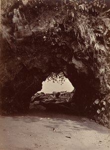 Tropisk landskab, Natural Arch, Cupica Bay, 1871.